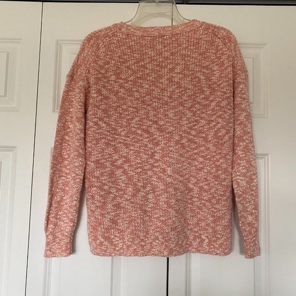 [J. Crew] Side Slit Cotton Sweater - Picture 6 of 6